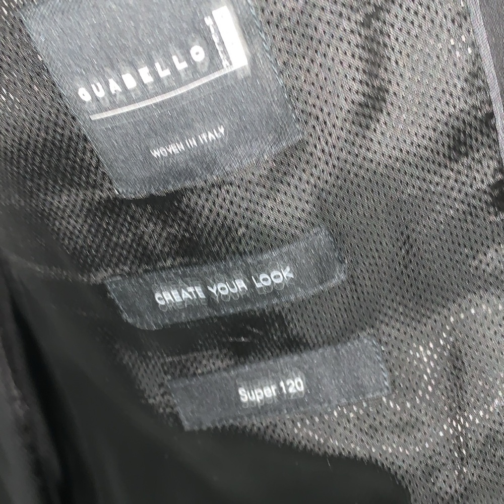 🔥BNWT🔥Hugo Boss “Johnstons1” Mens Suit in Black Sz 46R. Black.Pants Sz 38US - Picture 11 of 17